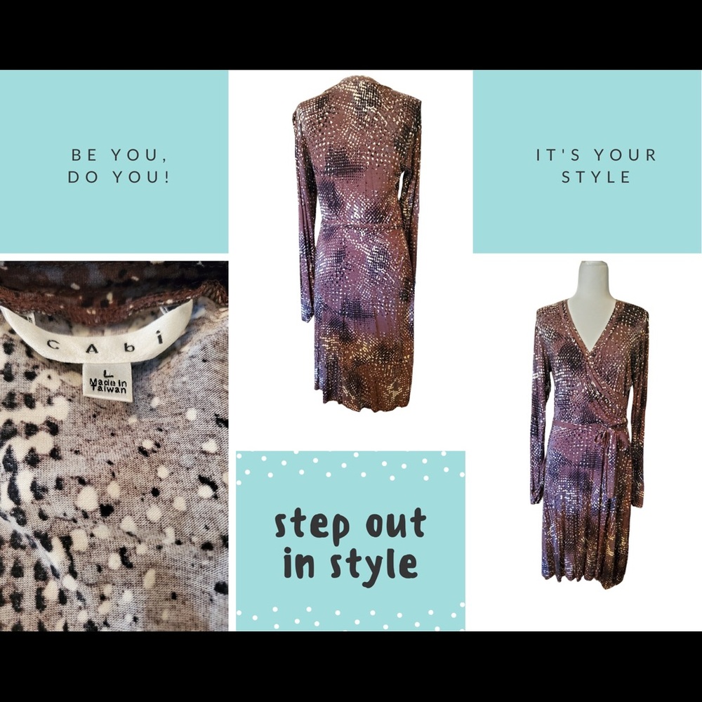 SOLD - CABI Autumn Dress